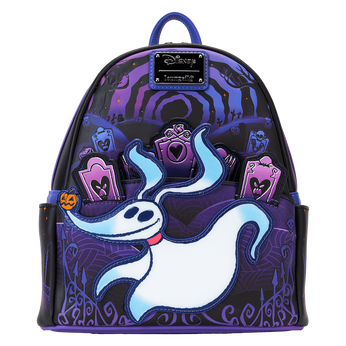 The Nightmare Before Christmas Zero Graveyard Light Up Mini Backpack, Image 1