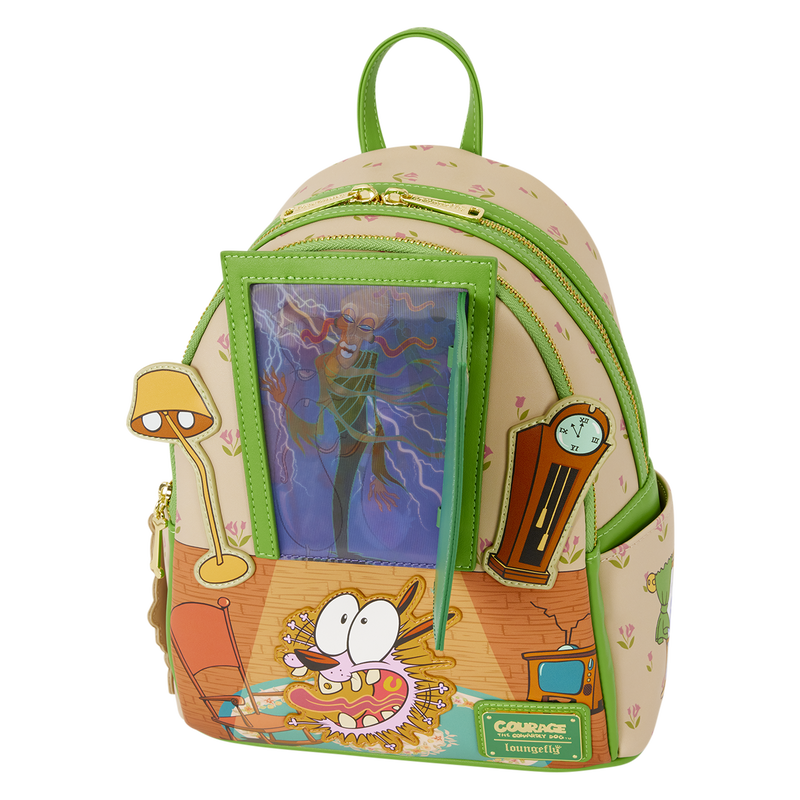 Courage the Cowardly Dog Lenticular Mini Backpack, , hi-res view 3