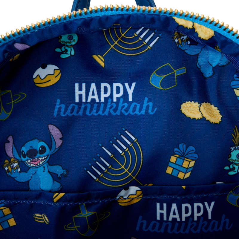 Stitch Hanukkah Menorah Light Up Mini Backpack, , hi-res view 8