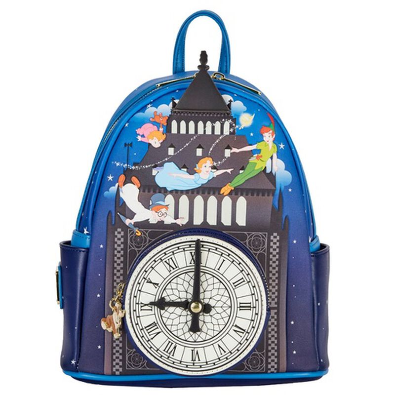 Peter Pan Clock Glow in the Dark Mini Backpack, , hi-res view 1