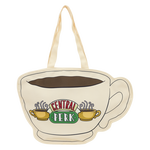 Friends Central Perk Coffee Cup Oversized Canvas Tote Bag image