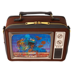 Sesame Street Lenticular Retro TV Triple Lenticular Crossbody Bag, , hi-res view 6