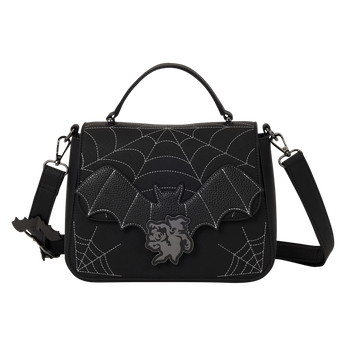 Mickey & Minnie Spiderweb & Bats Crossbody Bag, , hi-res view 1