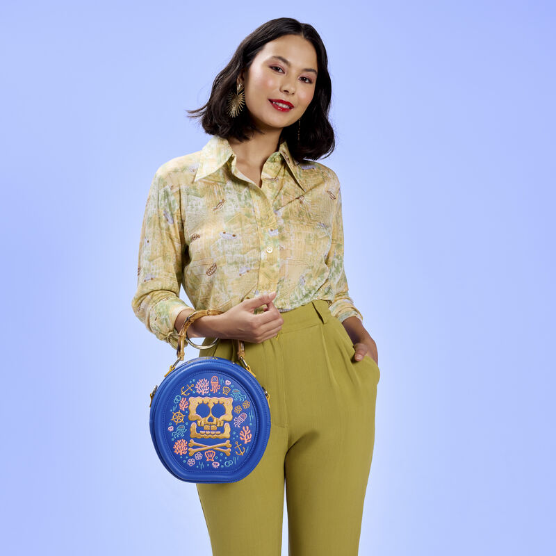 SpongeBob SquarePants Pirate Crossbody Bag | Loungefly display picture 1