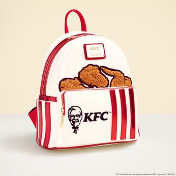 KFC Chicken Bucket Sherpa Mini Backpack, Image 2