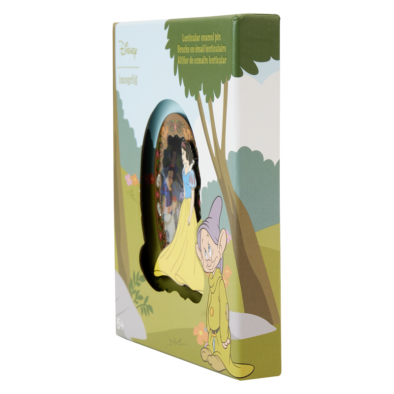 Snow White Lenticular Princess Series 3" Collector Box Pin, , hi-res image number 4