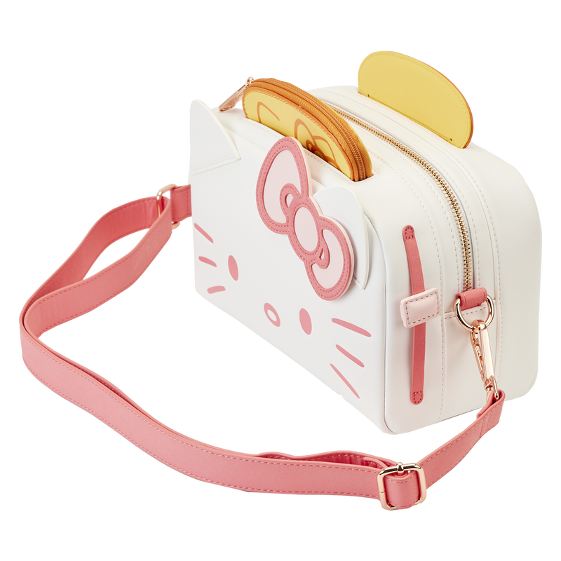 Hello Kitty Breakfast Toaster Crossbody Bag with Card Holder, , hi-res image number 6