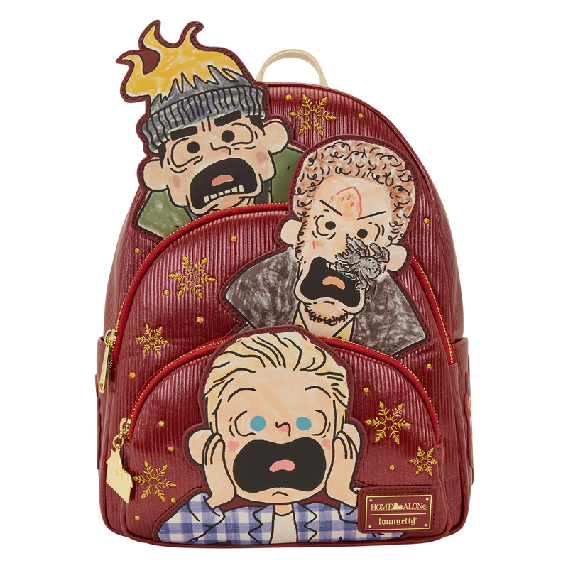 Home Alone Triple Pocket Mini Backpack, , hi-res view 1