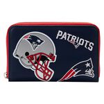 NFL New England Patriots Patches Zip Around Wallet, , hi-res view 1