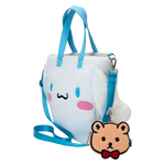 Sanrio Cinnamoroll Cosplay Sherpa Tote Crossbody Bag With Coin Bag, , hi-res view 11