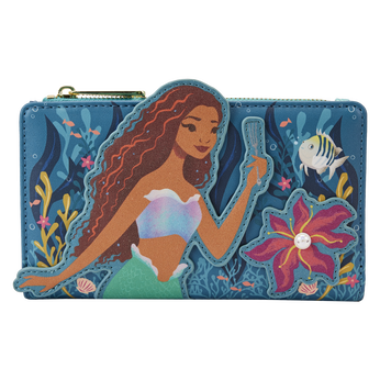 The Little Mermaid Live Action Flap Wallet, Image 1