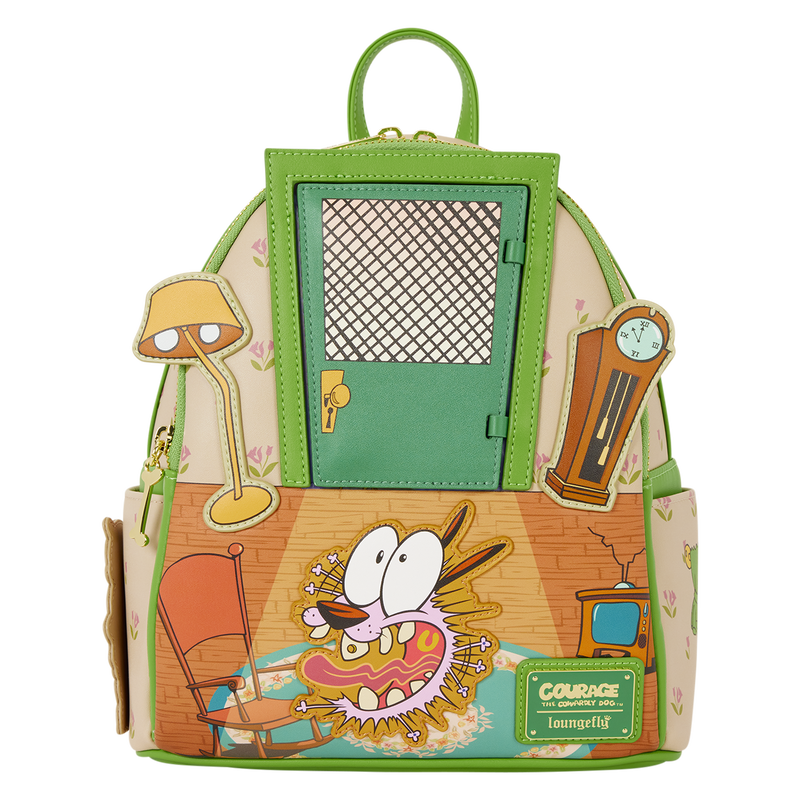 Courage the Cowardly Dog Lenticular Mini Backpack, , hi-res view 1