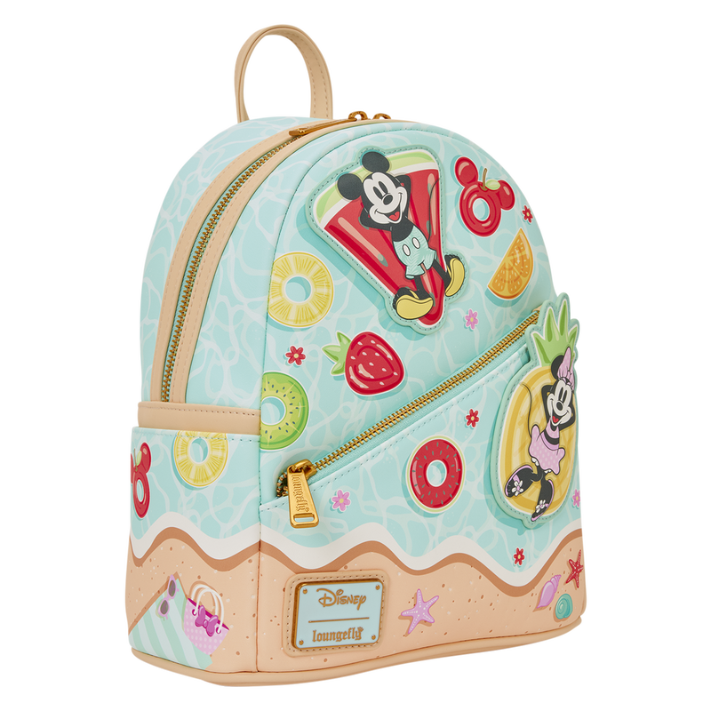 Mickey & Minnie Beach Fun Mini Backpack, , hi-res view 5