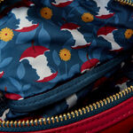 Snow White Classic Bow Quilted Velvet Belt Bag, , hi-res view 7