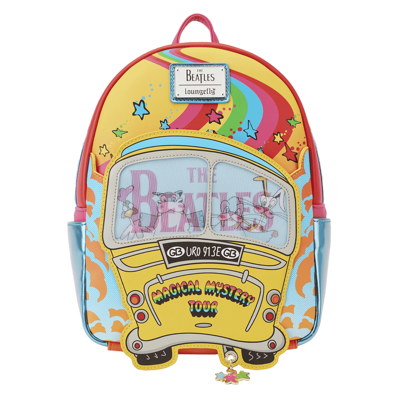 The Beatles Magical Mystery Tour Bus Lenticular Mini Backpack, , hi-res view 1