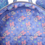 Minnie Mouse Exclusive Iridescent All-Over Print Sequin Ear Mini Backpack, , hi-res view 6