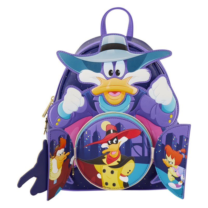 Darkwing Duck Glow Mini Backpack, , hi-res view 5