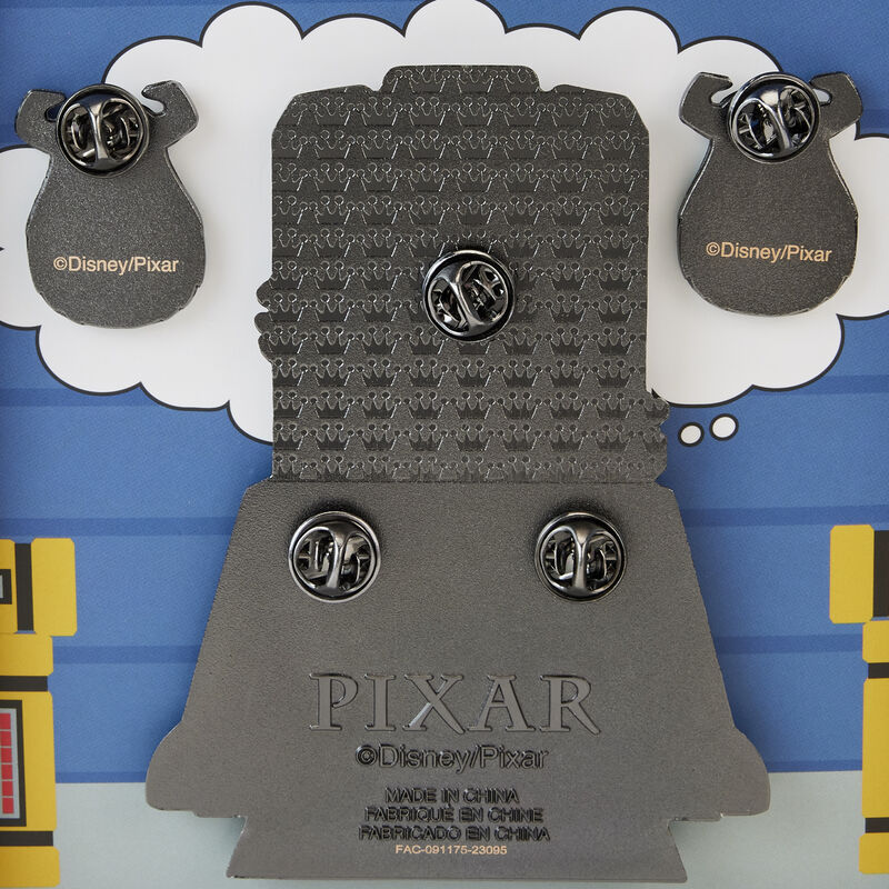Pixar Sulley Door Mixed Emotions 4-Piece Pin Set, , hi-res image number 7