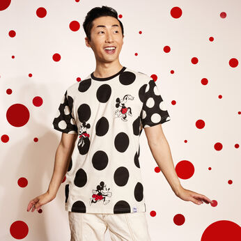 Minnie Mouse Rocks the Dots Classic All-Over Print Unisex Tee , Image 2
