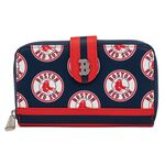 MLB Boston Red Sox Logo Zip Around Wallet, , hi-res image number 1