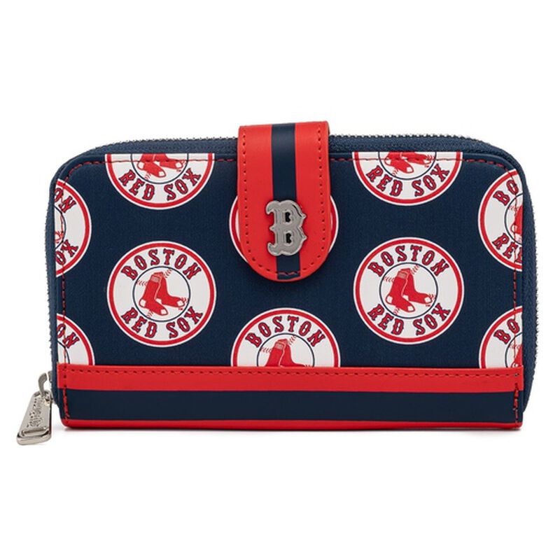 MLB Boston Red Sox Logo Zip Around Wallet, , hi-res image number 1