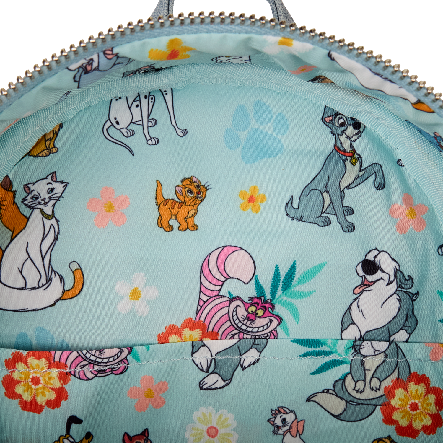 WDBK4023-LFDISNEYDOGSANDCATSFAUXDENIMMINIBACKPACK1050