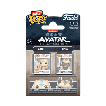 Bitty Pop! Aang & Appa 2-Pack, Image 1
