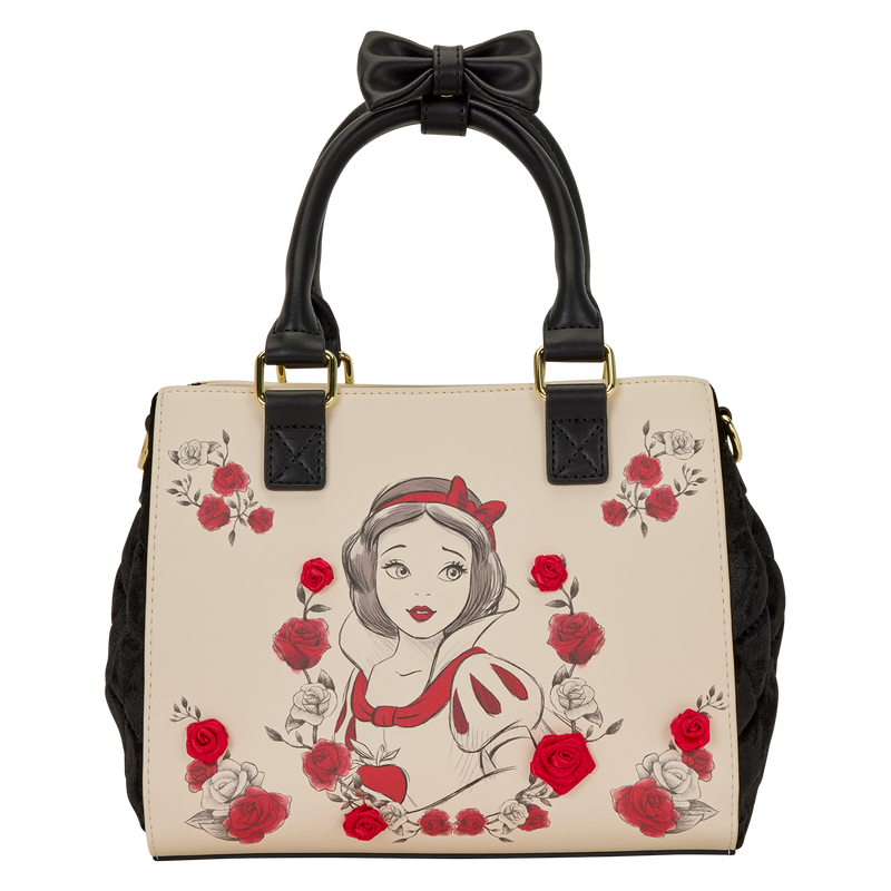 Snow Exclusive White Roses Tote Crossbody Bag, , hi-res view 1