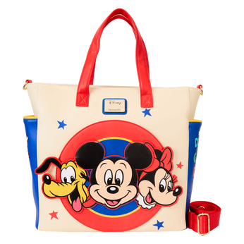 Mickey & Friends Classic Sensational Six Convertible Backpack & Tote Bag, Image 1