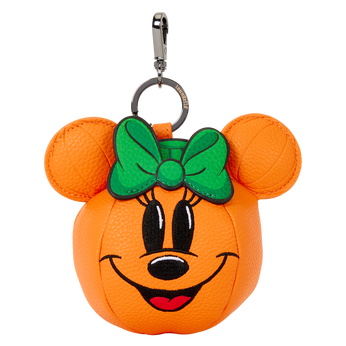 Minnie Mouse Pumpkin Keychain Charm, , hi-res view 1