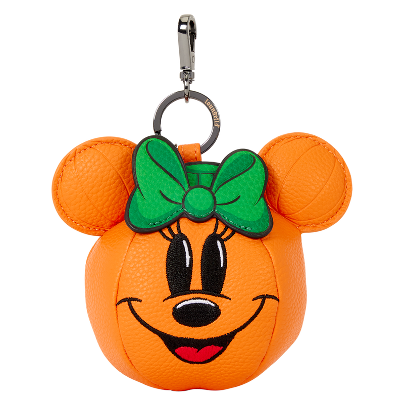Minnie Mouse Pumpkin Keychain Charm, , hi-res view 1