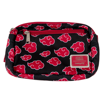 Naruto Akatsuki All-Over Print Nylon Sling Crossbody Bag, Image 1