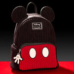 Mickey Mouse Exclusive Plush Corduroy Cosplay Mini Backpack LFlifestyle1 view 2