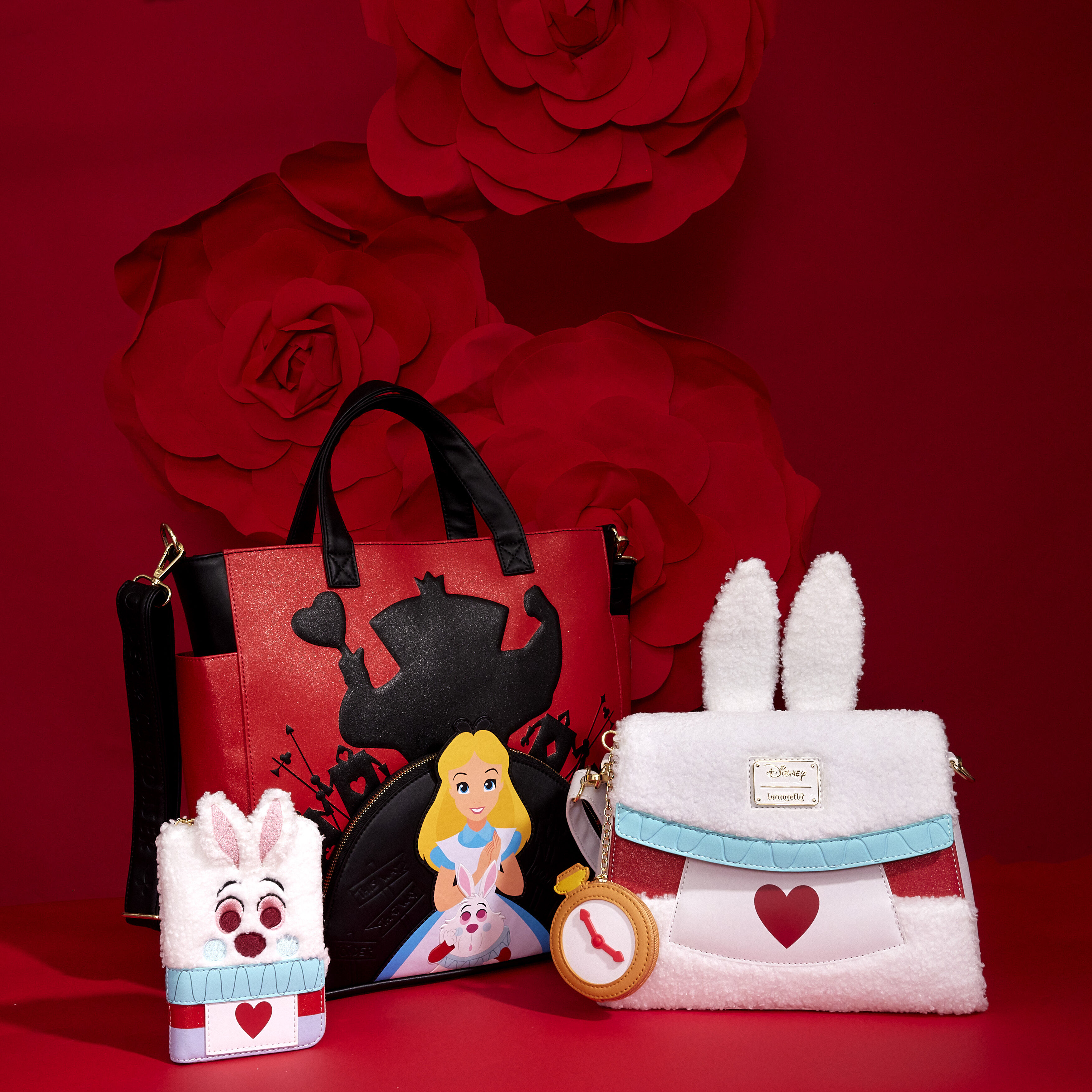 Loungefly alice in wonderland purse clearance
