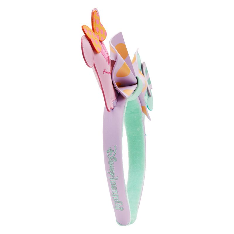 Pastel Ghost Mickey and Minnie Mouse Glow Ear Headband, , hi-res image number 4