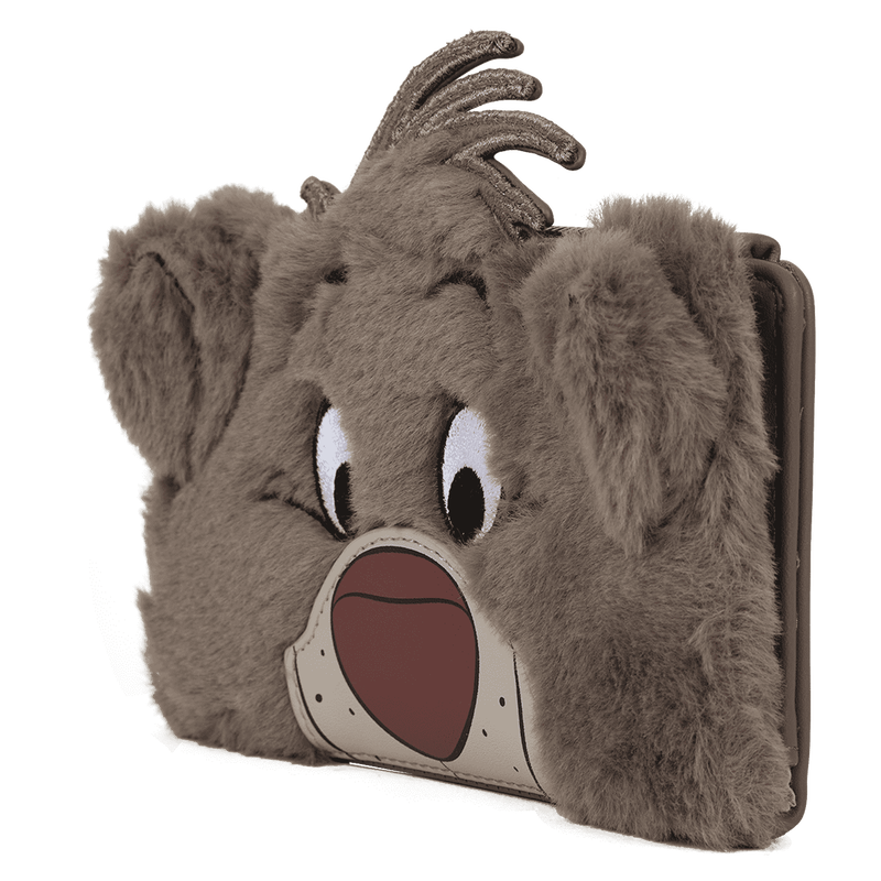 The Jungle Book Exclusive Baloo Plush Cosplay Flap Wallet, , hi-res view 2