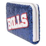 NFL Buffalo Bills Sequin Zip Around Wallet, , hi-res view 2