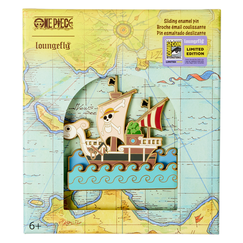 SDCC Limited Edition One Piece Going Merry 3" Collector Box Pin, , hi-res view 1