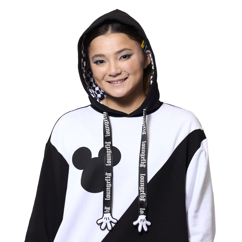 Mickey Mouse Y2K Ying and Yang Unisex Hoodie, , hi-res view 6