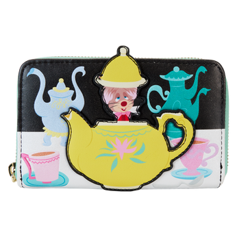 Alice in Wonderland Unbirthday Zip Around Wallet, Image 1