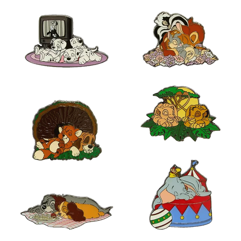 Disney Sleeping Animals Mystery Box Enamel Pin, , hi-res view 1