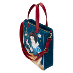 Snow White Classic Apple Quilted Velvet Tote Bag With Coin Bag, , hi-res view 6