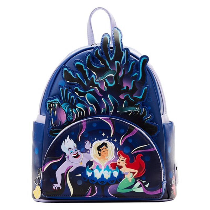 The Little Mermaid Ursula Lair Glow Mini Backpack, , hi-res view 1