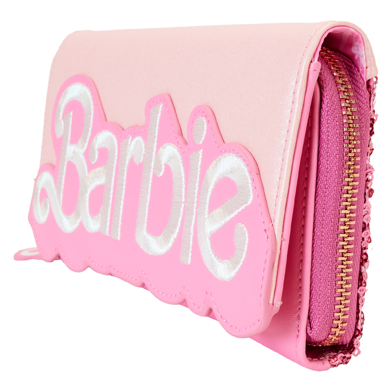 バービー 65thアニバーサリー リストレットウォレット Barbie™ 65th Anniversary Exclusive Sequin Flap Wristlet
