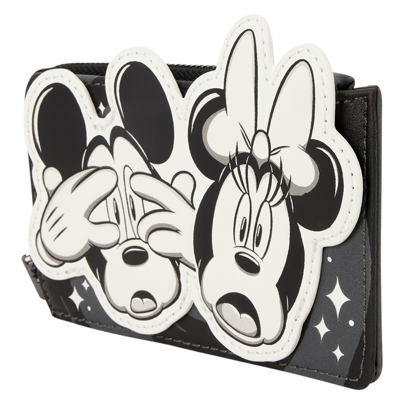 Mickey & Minnie Mouse Ghost Zip Around Card Holder, , hi-res view 3