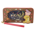Snow White Lenticular Princess Series Zip Around Wristlet Wallet, , hi-res view 1
