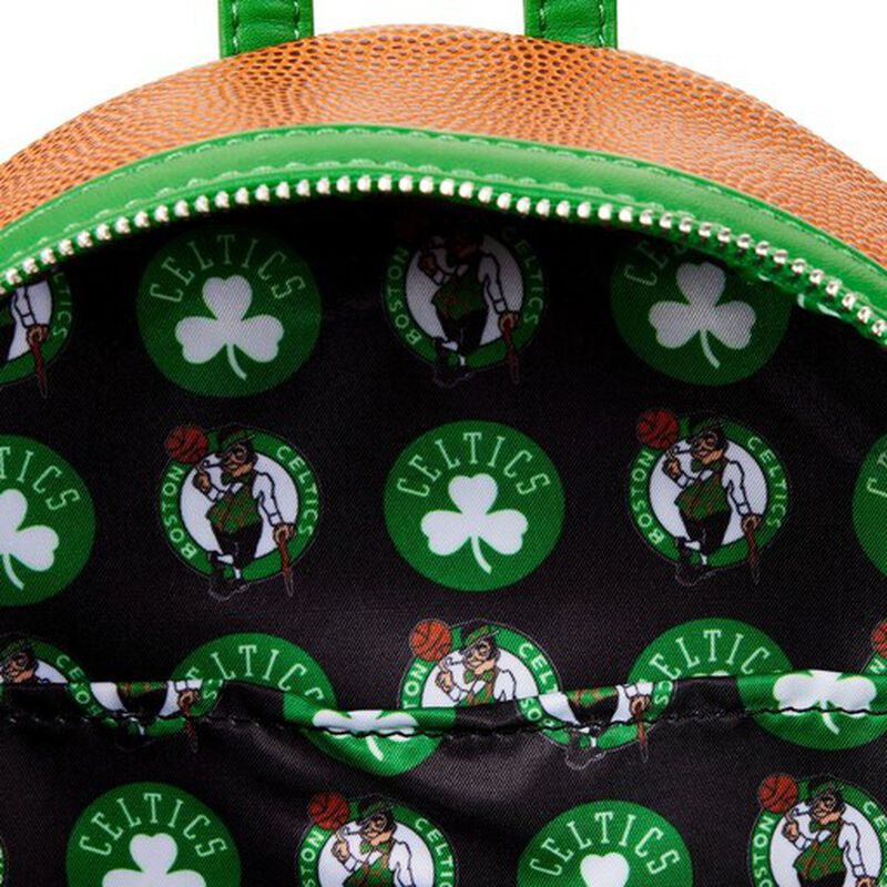 【Lounge Fly】NBA Boston Celtics Basketball LogoMiniBackpack NBA Boston Celtics Basketball Logo Mini Backpack | Loungefly