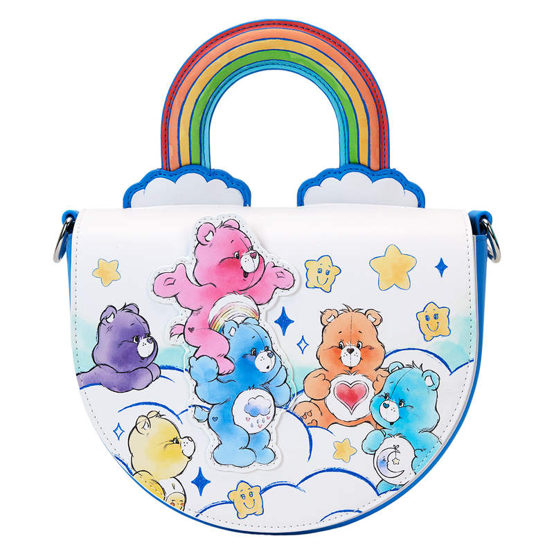 Care Bears Care-A-Lot Rainbow Handle Crossbody Bag, , hi-res view 1