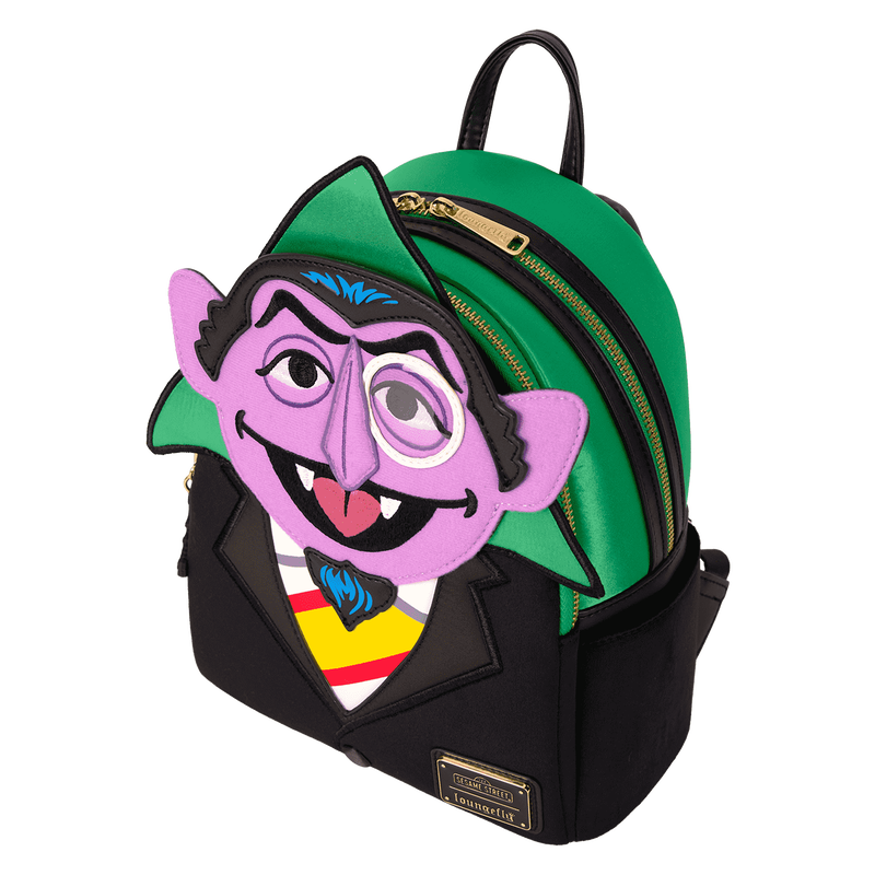 Sesame Street Exclusive Count Von Count Cosplay Mini Backpack, , hi-res view 4