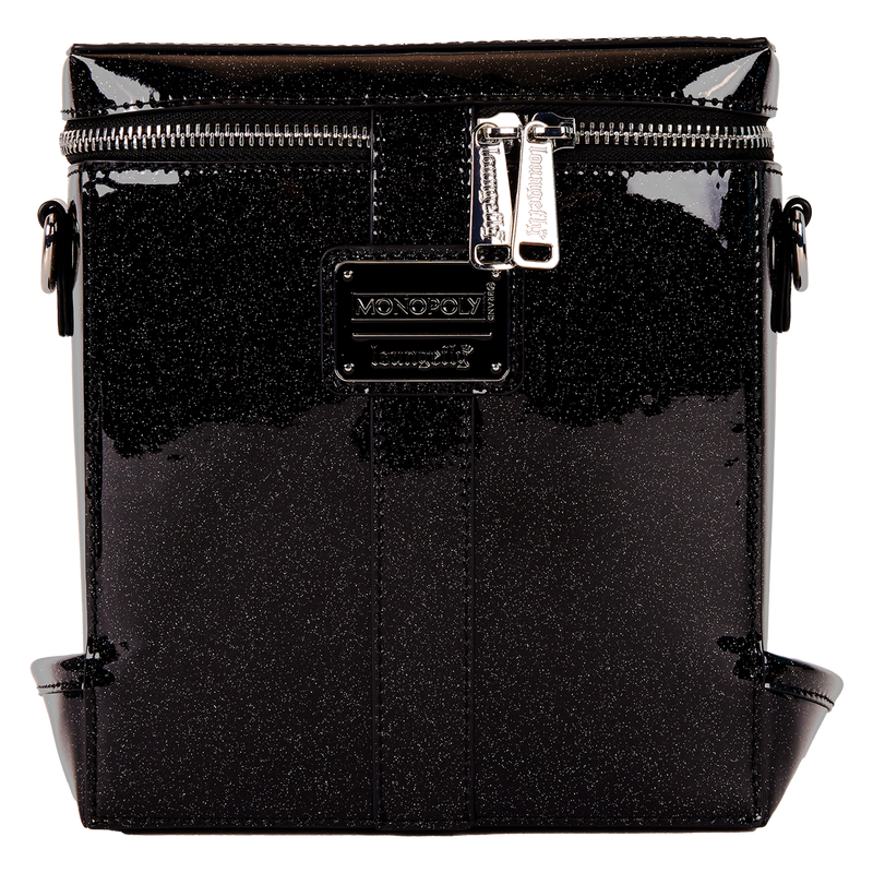Monopoly 90th Anniversary Top Hat Glitter Figural Crossbody Bag, , hi-res view 7